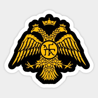Palaiologos Dynasty Eagle - Byzantine Sticker